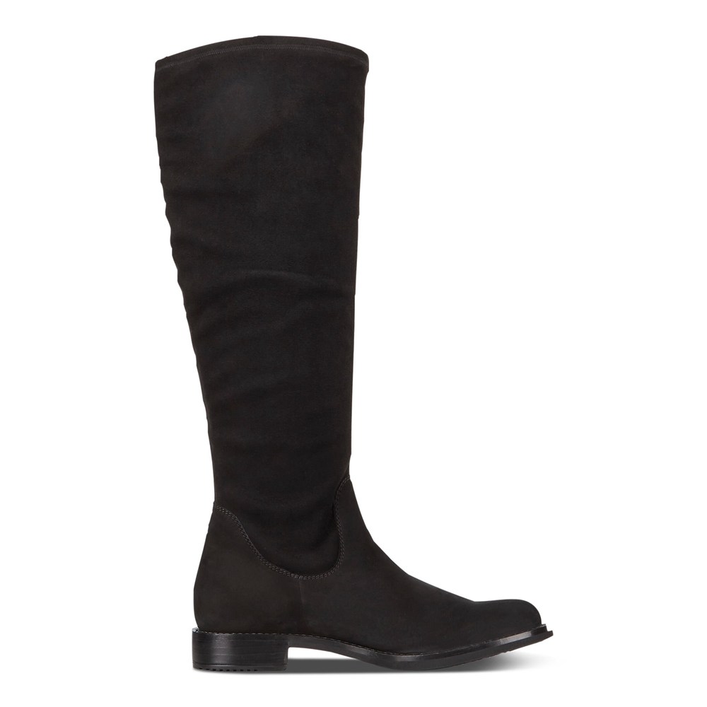 ECCO Womens Boots Black - Sartorelle 25 High-Cut - MCJ-951382